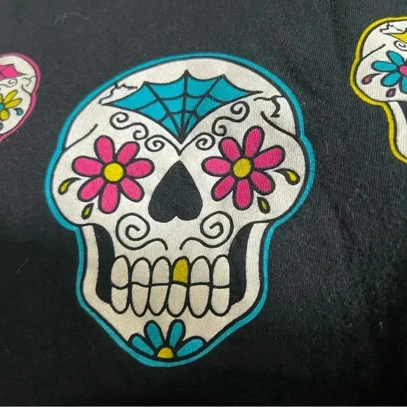 Vibrant Sugar Skulls Graphic Tee by Shirt.Woot - Picture 4 of 6